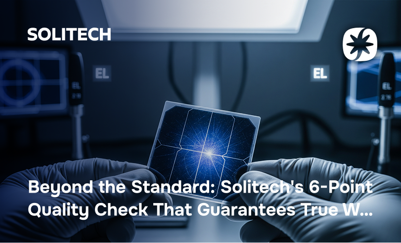 Beyond the Standard: Solitech's 6-Point Quality Check That Guarantees True Wattage Output