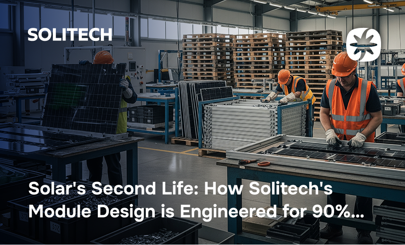 Solar Second Life How Solitech Module Design is Engineered for 90% Material Recyclability
