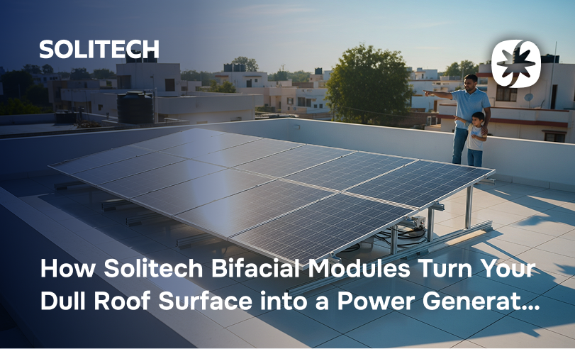 How Solitech Bifacial Modules Turn Your Dull Roof Surface into a Power Generator