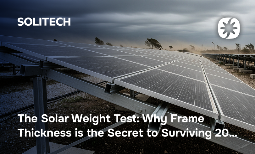 The Solar Weight Test Why Frame Thickness is the Secret to Surviving 200 km per h Storms