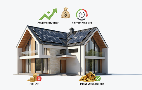 Real estate hijacking – solar that increases your home value