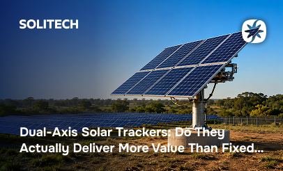 Dual-Axis Solar Trackers Do They Actually Deliver More Value Than Fixed Panels