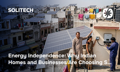 Energy Independence Why Indian Homes and Businesses Are Choosing Solar Now