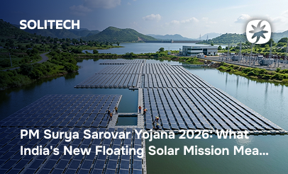 PM Surya Sarovar Yojana 2026 What India New Floating Solar Mission Means for Solitech Solar-featured