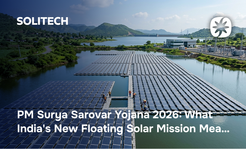 PM Surya Sarovar Yojana 2026 What India New Floating Solar Mission Means for Solitech Solar-main