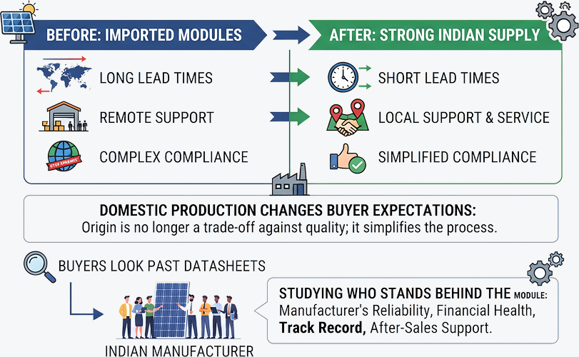 From Imported Modules to Indian Supply
